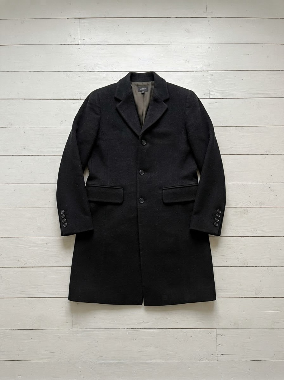 Women’s J Crew Black Wool Peacoat